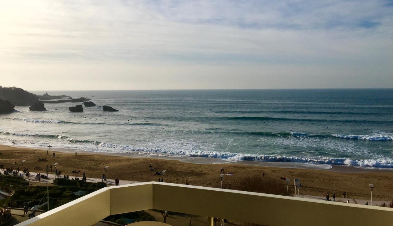 L'Ocean A Perte De Vue, La Grande Plage A Vos Pieds Biarritz Dış mekan fotoğraf