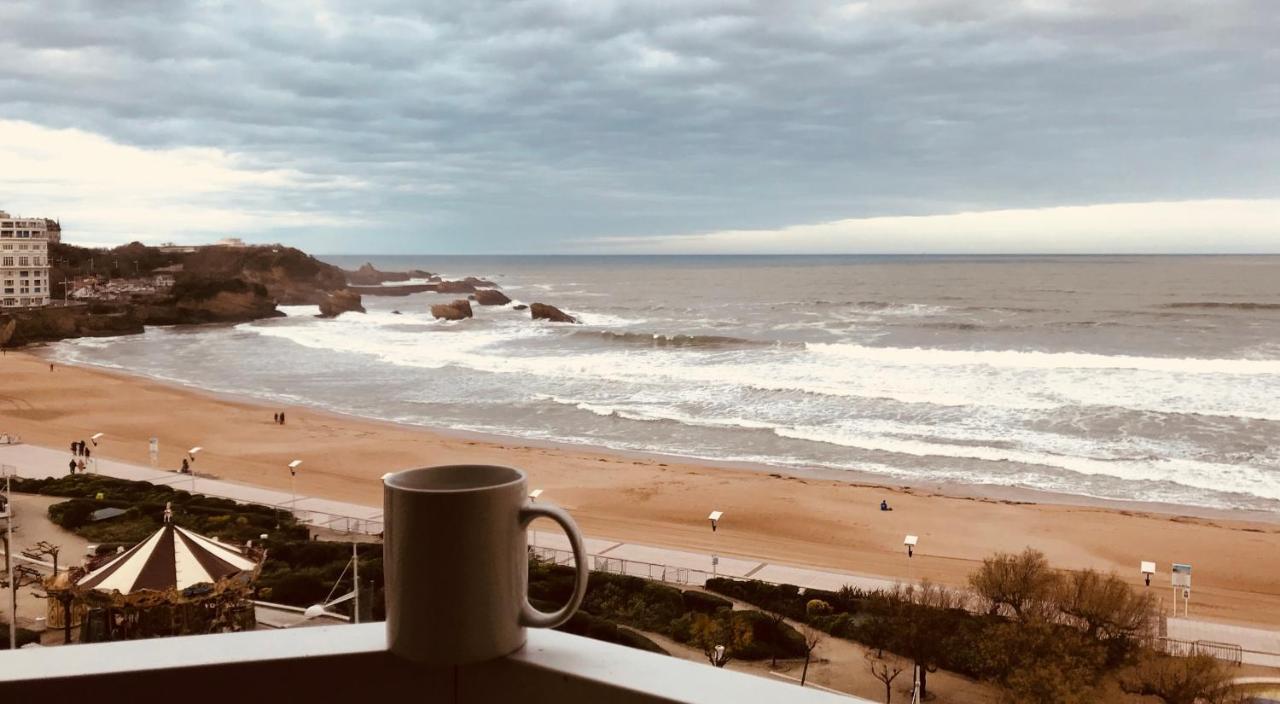 L'Ocean A Perte De Vue, La Grande Plage A Vos Pieds Biarritz Dış mekan fotoğraf