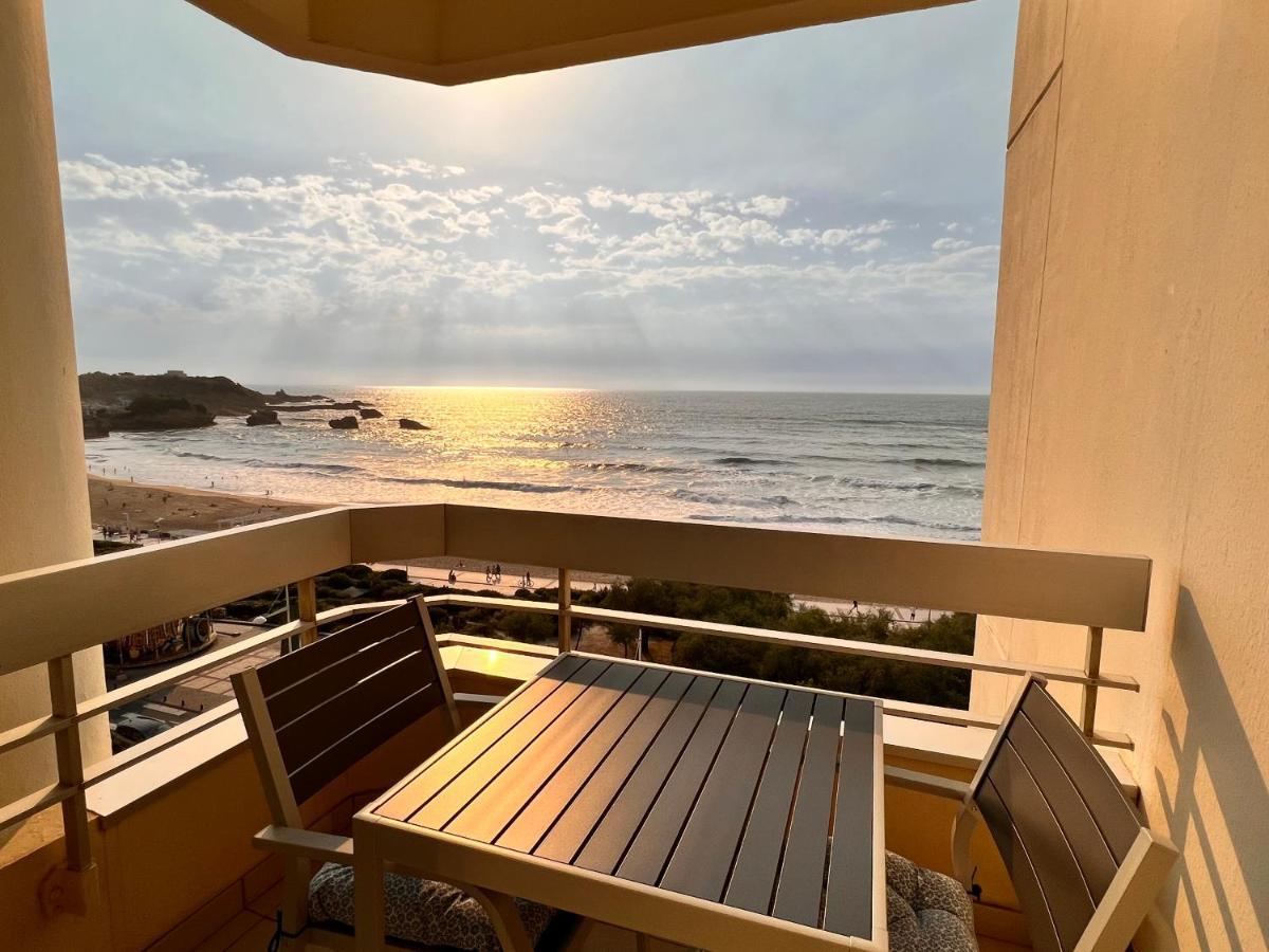 L'Ocean A Perte De Vue, La Grande Plage A Vos Pieds Biarritz Dış mekan fotoğraf